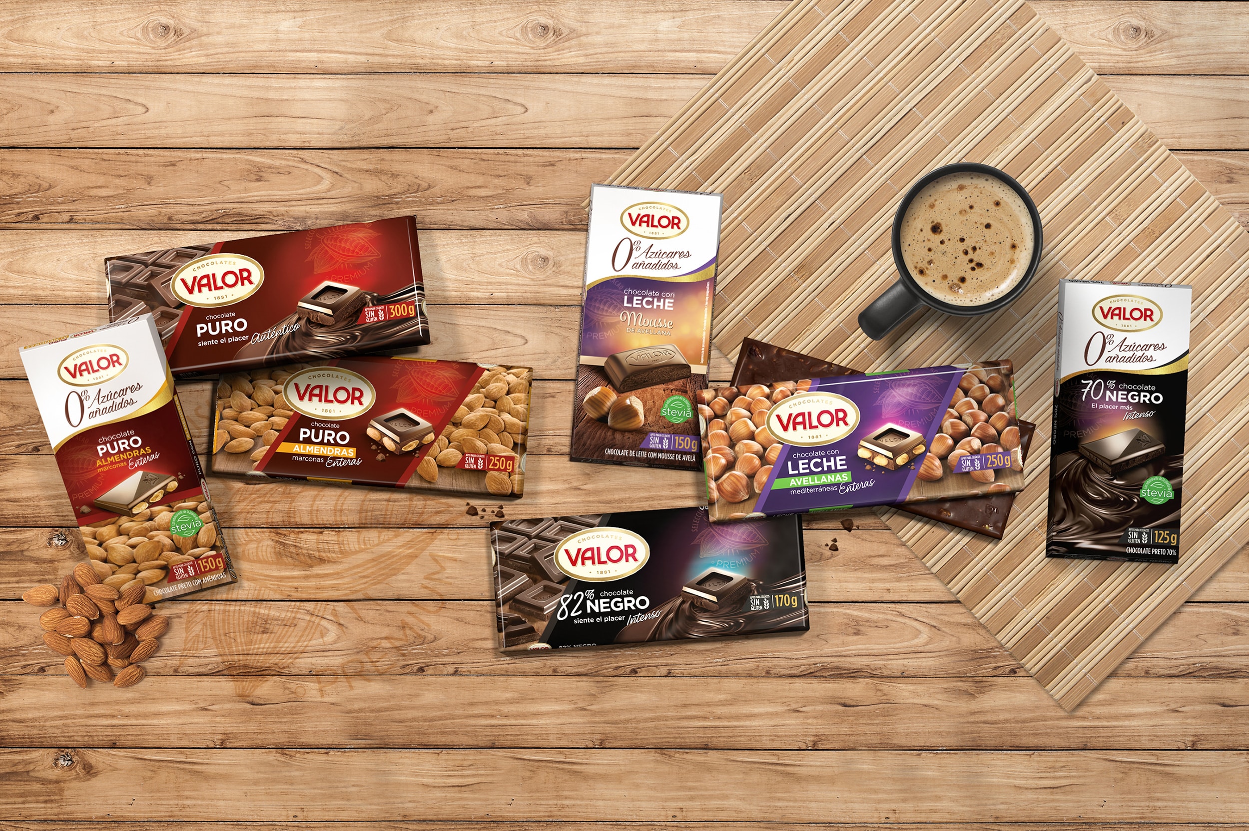 valor bodegon chocolate