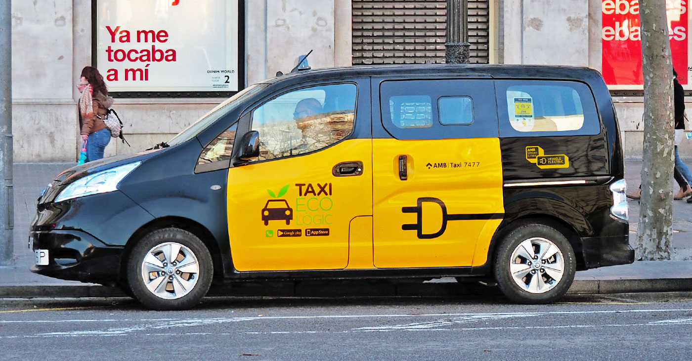 Foto amb ecotaxi