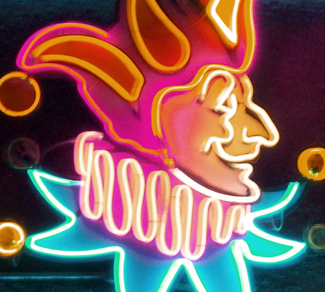 Joker luces neon