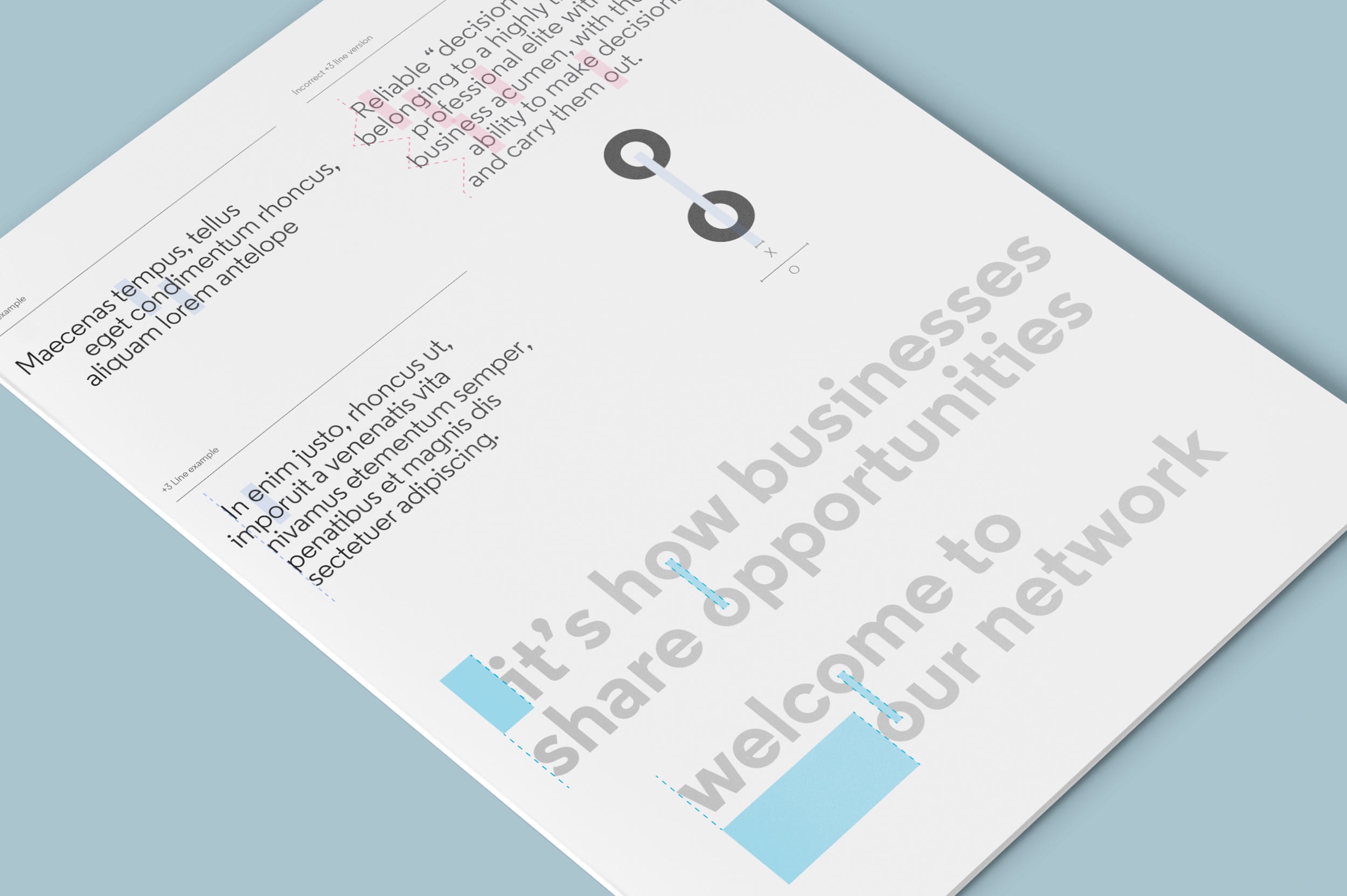 visual system business card