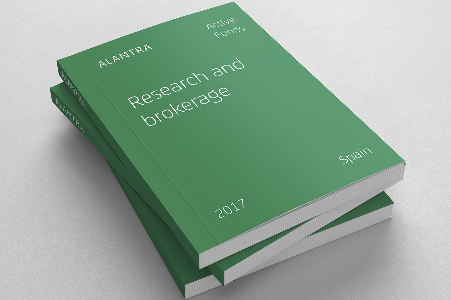 Diseño del Anual Report para Alantra Diseño del Anual Report para Alantra