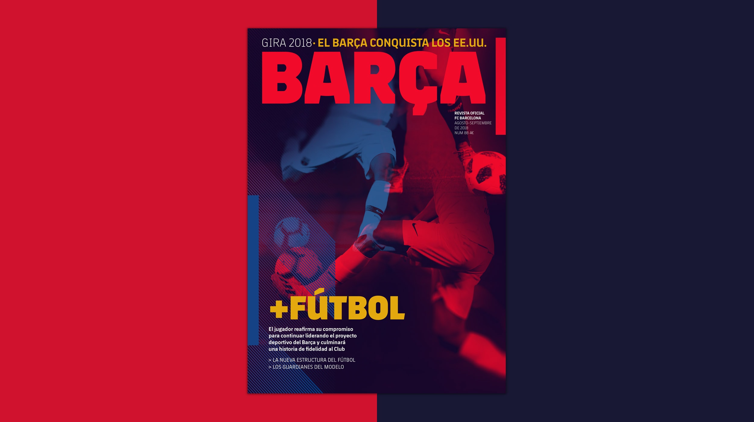 Portada revista Revista Barça
