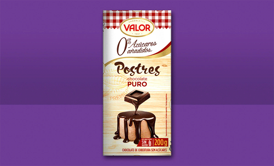 Valor gif chocolate packaging