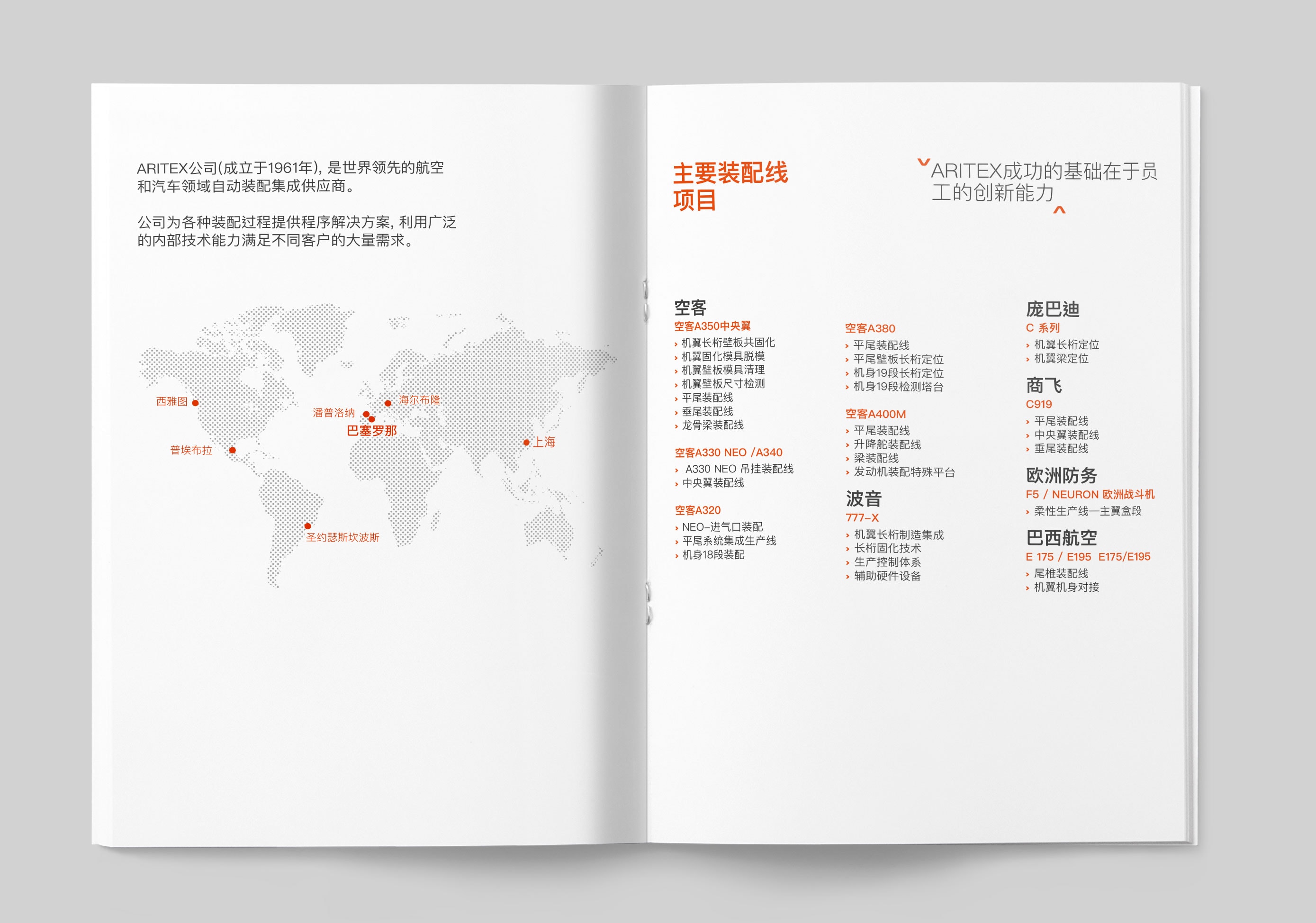 brochure chino